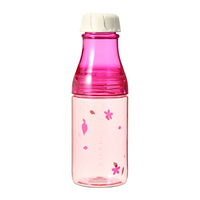 Bouteille d'eau portable en plastique de qualité alimentaire SK, 550 ml, motif Sakura, personnalisable avec logo OEM, écologique, pour voyage direct