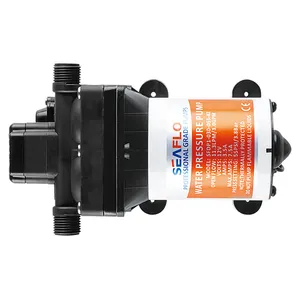 Seaflo Industriële 12V 24V Dc Waterpomp Met Drukschakelaar 3.0gpm Mini Kleine Membraanpomp Automatische Boosterpomp