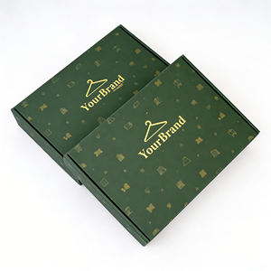 Boîte d'expédition pour vêtements, emballage personnalisé, boîte en carton ondulé E Flute découpée sur mesure, fabricant sur mesure - Product Image 3