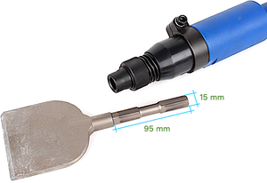 TY67059-martillo neumático de astillado de largo alcance, 59,5 pulgadas Herramienta perfecta para quitar azulejos de cerámica y vinilo, 1514 mm - Product Image 4