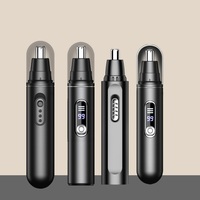 Produits de nettoyage ménager, tondeuse à poils de nez électrique avec écran LED, tondeuse à poils de nez portable rechargeable, éliminateur de poils de nez