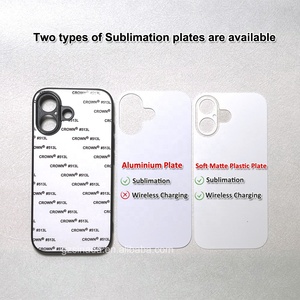 Bán buôn thiết kế mới 2D mềm TPU bên cứng PC trở lại trống thăng hoa trường hợp điện thoại cho <span class=keywords><strong>Iphone</strong></span> 17 - Product Image 2