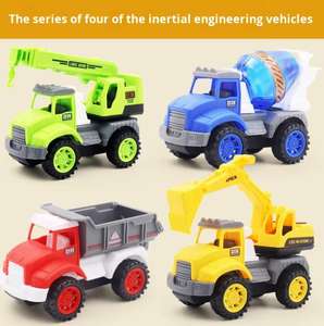 Camión de Juguete Urbano Ligero con Sonido Realista, un Juguete Deslizante Resistente para Simular Escenas Urbanas - Product Image 5