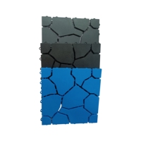 Tapis de sol antidérapant en PP emboîtable 30*30cm, sol modulaire en plastique amovible pour piscine, aire de jeux, pelouse, intérieur, cuisine