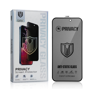 Protector de Pantalla de <span class=keywords><strong>Vidrio</strong></span> Templado con Privacidad Anti-Espía y Cobertura Total para iPhone 17 Pro Max, Dureza 9H, Venta al Por Mayor - Product Image 1
