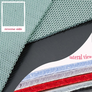 Hot 100% Polyester 3D Đầy Lưới Warp Dệt Kim Siêu Đàn Hồi Lớp Không Khí Đôi Phải Đối Mặt Vải Cho Interlock Cô Gái Sofa Nệm - Product Image 5