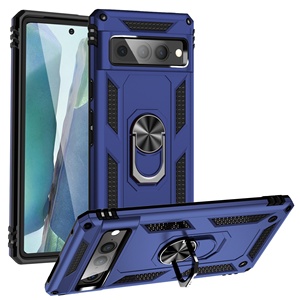 Funda Protectora para Teléfono con Anillo de Soporte, TPU+PC, para <span class=keywords><strong>Google</strong></span> Pixel 10 Pro 9 y 8, Gran Venta - Product Image 3