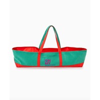 Sac de transport pliable et écologique en toile pour Mahjong américain, avec longue poignée d'épaule, grande capacité, pour 4 joueurs