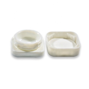 Oem Tùy Chỉnh Trẻ Em Bằng Chứng 1G 3.5G Hoa Bao Bì Mùi Bằng Chứng Lọ 3.5 Miệng Rộng Frosted Vuông Lọ Thủy Tinh Với Bằng Chứng Giả mạo Nhãn - Product Image 4