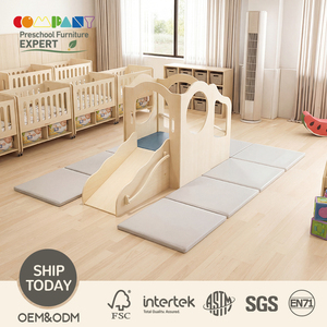 Meubles de garderie modernes en bois COMPANY, coin sensoriel pour les tout-petits, aire de jeux pour nourrissons, salle de classe pour la maternelle - Product Image 2