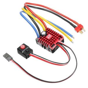 Contrôleur de vitesse <span class=keywords><strong>ESC</strong></span> étanche Hobbywing QuicRun WP Crawler <span class=keywords><strong>1080</strong></span> 80A pour voitures RC, carte de programmation BEC pour jouets électriques - Product Image 2