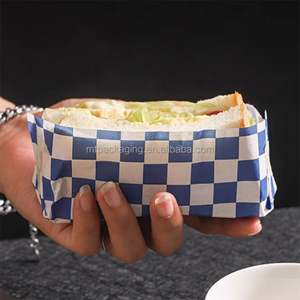 Moatain 40gsm Greaseproof <b>Paper</b> Custom Logo Printed Single-Sided <b>Wax</b> <b>Paper</b> for Milk Jelly Lollipop Chewing Gum - Product Image 2