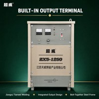 Machine de soudage à l'arc au carbone à thyristors CHAOWEI ZX5-1250, 1250A, soudeuse à l'arc CC industrielle robuste pour la construction navale