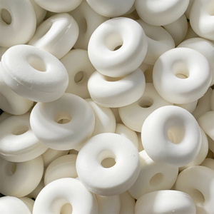 Kit de Pintura para Colorear DIY de Donuts Blancos Puros sin Decoración, Juguetes Educativos para el Curso de Concienciación Alimentaria, Accesorios de Enseñanza al por Mayor de 8.5CM - Product Image 5