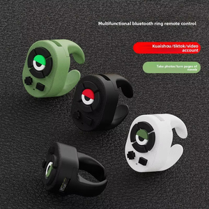 Télécommande pour caméra mobile avec fonction autoportrait, gadget <span class=keywords><strong>anneau</strong></span> de doigt pour vidéo à mains libres - Product Image 6