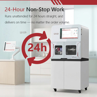 24 Programs Titanium Alloy Discs Milling Equipment Dental Zirconia Milling Machine Five-Axis Wet and Dry Milling Machine