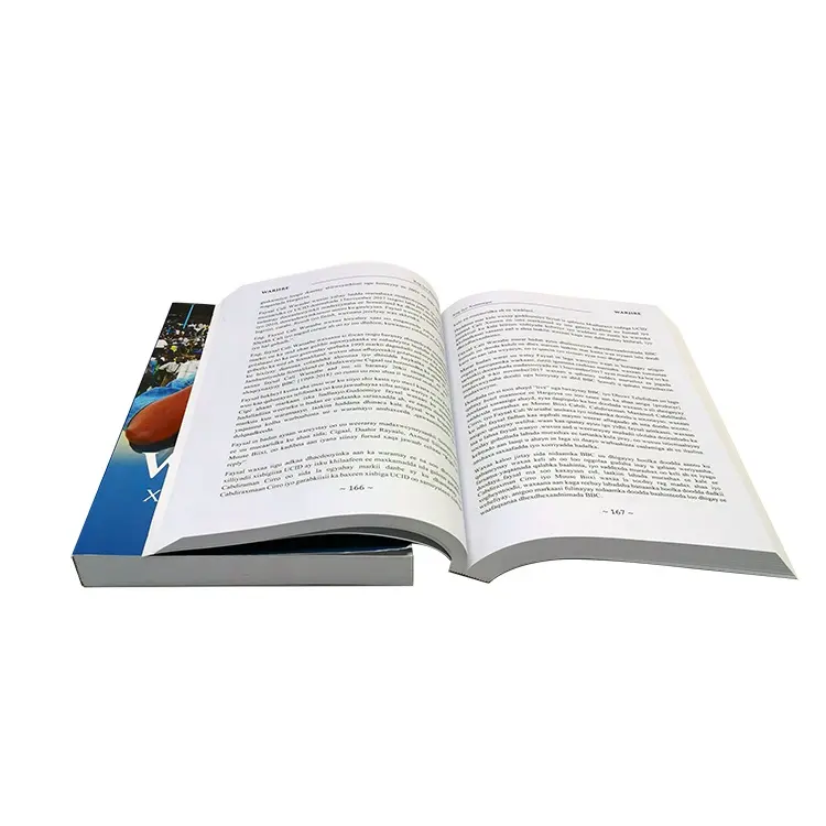 Strength factory custom paperback books printing service softcover book printing services