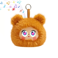 Altavoz Inteligente con Diseño de Animalito Adorable, 2W, Bajo Ruido, Pantalla de Video, Recargable, Radio FM, Resistente al Agua 5.3, Ideal para Camping