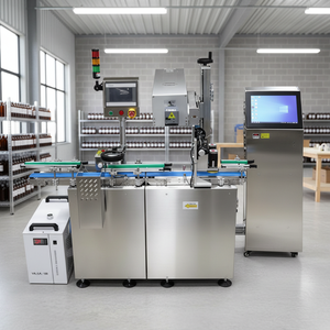 Equipo de Orientación y Clasificación de Tapas de Botellas con Marcado Láser UV para Correlación de Códigos Únicos y Trazabilidad - Product Image 1