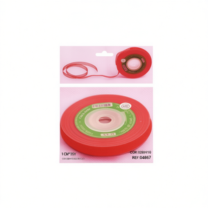 Nastro di Garza 1 Cm 35 Y Rosso per Uso Medico - Product Image 2