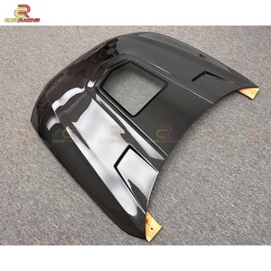 ฝากระโปรงหน้าคาร์บอนไฟเบอร์ทรง BKSS สำหรับ Audi RS6 C7 ปี 2013-2018 ฝาครอบกันชนหน้าคาร์บอน ฝาครอบเครื่องยนต์ ชุดแต่งตัวถังรถยนต์ - Product Image 4