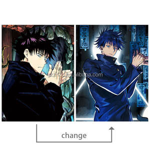 Affiche en plastique écologique lenticulaire d'anime japonais 3D de 12x16 pouces - Product Image 5