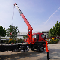 Grue mobile de haute qualité, neuve, 14 tonnes, avec moteur Weichai, bras télescopique à 5 sections, capacité de levage élevée, rotation à 360°
