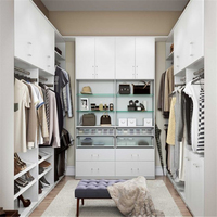 Armoire Ace combinaison de meubles de chambre à coucher portables armoire-penderie organisateur de vêtements garde-robe de luxe avec accessoires