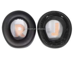Spedizione gratuita cuscinetti auricolari sostitutivi in pelle proteica cuscini per cuffie J BL Quan tum 600 cuffie parti di riparazione - Product Image 4