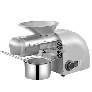 Flaxseed Soybean Tea Sesame Seed Sunflower Almond Olive Palm Machine Small Automatic Home Cold Oil Press - Product Image 6