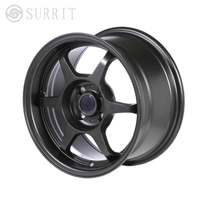 ล้ออัลลอย6.5J 15นิ้ว et 35 PCD 100น้ำหนักเบาทนทานปรับแต่งได้ OEM 4หลุม6พูด - Product Image 1