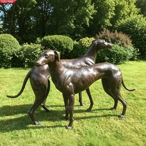 Sculpture de <span class=keywords><strong>Berger</strong></span> <span class=keywords><strong>Allemand</strong></span> assis grandeur nature en bronze YOUFINE, Statue de <span class=keywords><strong>Malinois</strong></span> en bronze pour la décoration de portail de villa, cour et aménagement paysager - Product Image 4