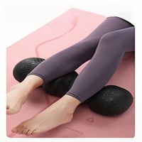Rodillo de Espuma Ecológico de Alta Densidad, Herramienta de Ejercicio y Terapia Física para Masaje de Cuello, Espalda, Piernas y Pies Yoga y Pilates