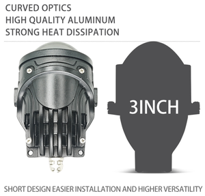 Đèn sương mù IDISON W32 3 inch, đèn pha kép, cos/pha, 65w 55W, chống nước, 10000ml, 6000k+4000k, 6000K+6000K, thấu kính Projector - Product Image 2