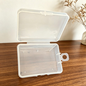 Transparent Plastic <b>Storage</b> <b>Box</b> Rectangle With Lid For <b>Small</b> Parts Organization Eco-Friendly Design - Product Image 4