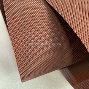 Liqi, superventas, correa transportadora con patrón de diamante marrón de alta calidad, resistente a la fricción y antideslizante - Product Image 2