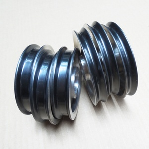 ลูกรอกเคลือบเซรามิกอะลูมิเนียมเหล็กสำหรับเครื่องทำสายเคเบิล - Product Image 1