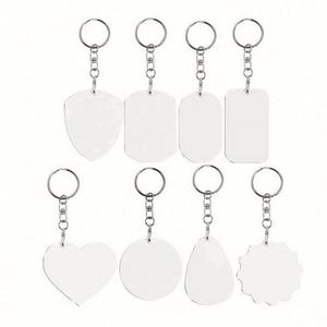 Promotional Company Activity Gifts <b>Custom</b> LOGO Printed Sublimation Blanks Durable Two-Sided Wood <b>Keychain</b> & Keyholders - Product Image 1