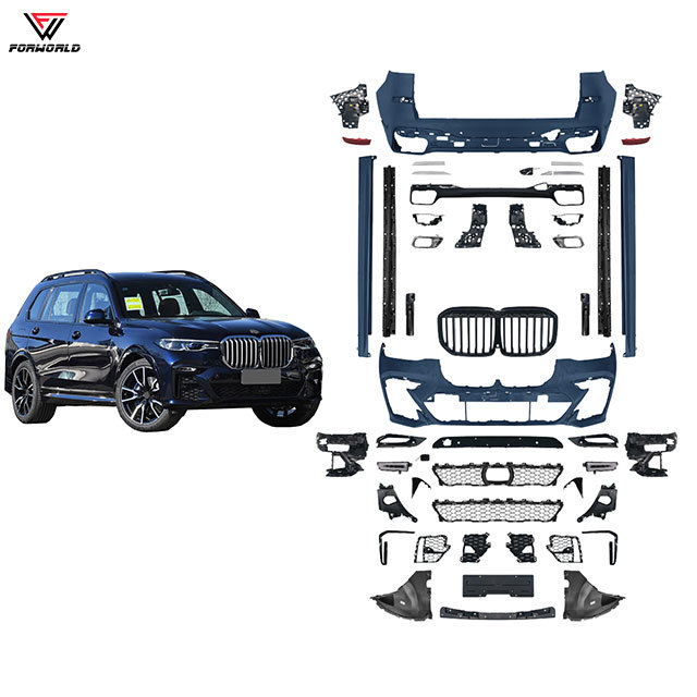 2020-2022 for BMW X7 G07 2023+ MT Body Kit New Condition Car Accessories Side Skirt Rear Bumper Front Bumper Body Kit