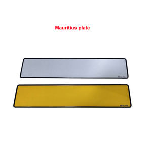 <span class=keywords><strong>Placa</strong></span> de Matrícula Personalizada en Relieve, Proveedor de Placas de Registro OEM en Mauricio, Fabricación Personalizada de Placas de Matrícula de Aluminio en Blanco - Product Image 4