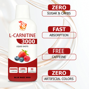 High Quality Factory Direct L-Carnitine Oral Liquid with Pantothenic <b>Acid</b> & L-Carnitine Support Lean Muscle Growth <b>Drops</b> - Product Image 4