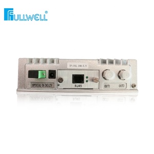 Fullwell Mini fttb xây dựng AGC CATV thu quang cho khách sạn quốc gia nhỏ 2 Kết quả đầu ra 102dBuV hỗ trợ 1310/1550nm tín hiệu truyền hình - Product Image 2