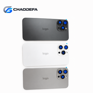 Vente en gros d'usine : Remplacement de la vitre arrière pour iPhone 15 Pro Max, coque arrière, panneau arrière, pièces de rechange pour réparation de la vitre arrière - Product Image 2