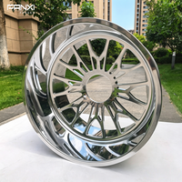 Jantes monobloc forgées robustes de 22, 24, 26, 28, 30 pouces 8x180 8x170 8x6.5 6x5.5 6x135 5x5.5 pour Silverado Ram F250