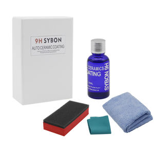 Kit de revêtement céramique nano 9H avec éponge et chiffon, protection hydrophobe pour peinture automobile, résistance aux rayures et aux tourbillons, anti-corrosion - Product Image 5