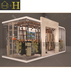 Hot bán lẻ kiosk cho quần áo thép không gỉ Giày Túi hiển thị đứng bền Mall quần áo kiosk lịch thi đấu - Product Image 2