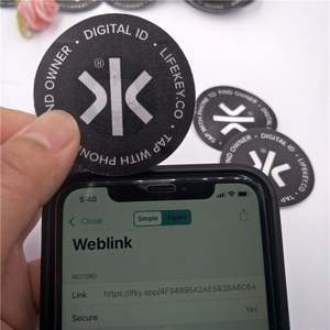 Etiqueta de Bordado NFC Resistente al Calor y Lavable, Etiqueta de Ropa RFID tag213, Etiqueta de Lavandería NFC Termoadhesiva - Product Image 6