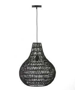 Natural Woven Paper Rope Pendant Gourd Shape Lamp <strong>Shade</strong> Modern Indoor Handmade Hanging <strong>Light</strong> Living Room <strong>Bedroom</strong> Decor - Product Image 2