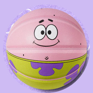 Pallacanestro overprinting in pelle igroscopica personalizzata di alta qualità per l'allenamento di bambini e adulti cute <span class=keywords><strong>SpongeBob</strong></span> - Product Image 4