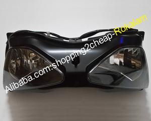Moto Phare Avant Pour Kawasaki <span class=keywords><strong>Ninja</strong></span> <span class=keywords><strong>ZX6R</strong></span> <span class=keywords><strong>2003</strong></span> 2004 ZX-6R ZX636 03 04 ZX-6R ZX 636 6R Phare Phare - Product Image 1